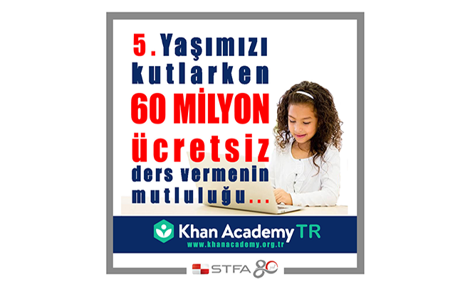 Khan Academy TR Celebrates its 5th Anniversary!